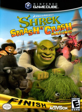 Shrek Smash N Crash Racing GameCube Used