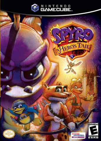 Spyro A Heros Tail GameCube Used