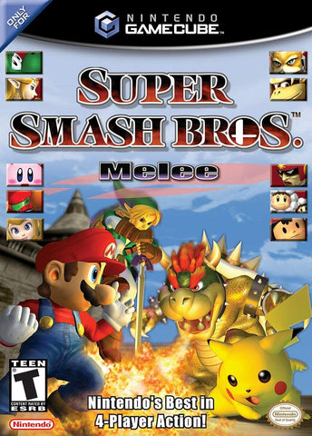 Super Smash Bros Melee GameCube Used