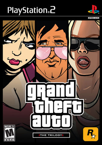 Grand Theft Auto Trilogy PS2 New