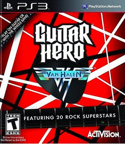 Guitar Hero Van Halen Guitar Required PS3 New