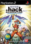 .Hack Part 4 Quarantine With Manual, No DVD PS2 Used