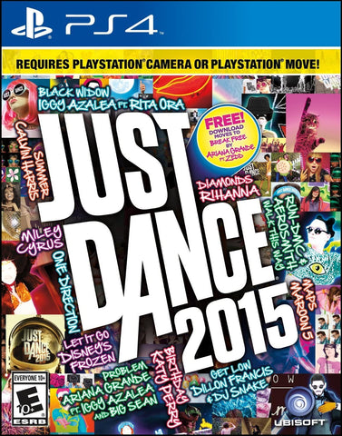 Just Dance 2015 PS Move Or Camera Required PS4 New