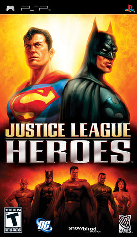 Justice League Heroes PSP Used