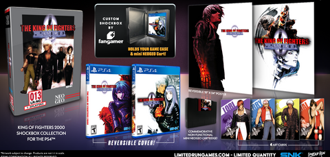 King of Fighters 2000 Collectors Edition LRG PS4 New