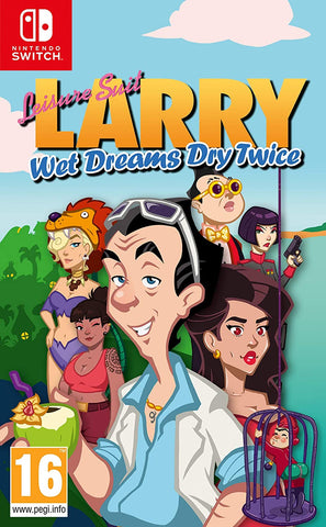 Leisure Suit Larry Wet Dreams Dry Twice Import Switch New