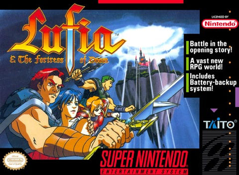Lufia & The Fortress of Doom SNES Used Cartridge Only