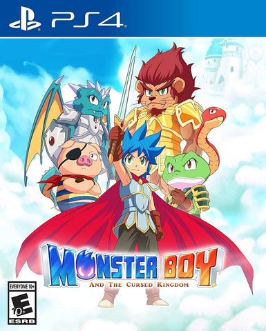 Monster Boy And The Cursed Kingdom PS4 New