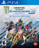 Monster Energy Supercross 3 PS4 New