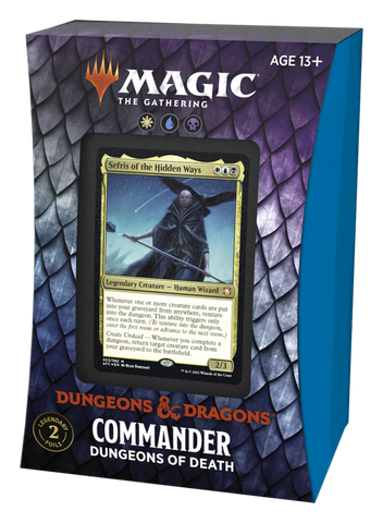 Magic Adventures In The Forgotten Realms Commander Deck Dungeons Of Death