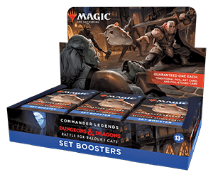 Magic Dungeons & Dragons Battle For Baldurs Gate Set Booster Box