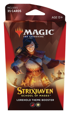 Magic The Gathering Strixhaven School of Mages Lorehold Theme Booster