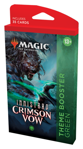 Magic Innistrad Crimson Vow Theme Booster Green