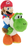Mario Riding Yoshi 8" Plush New