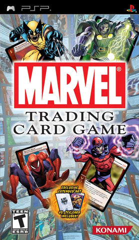 Marvel Trading Card Game PSP Used