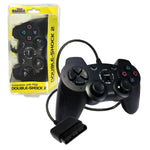 PS2 Controller Wired Old School Black Transparent New