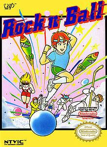 Rock N Ball NES Used Cartridge Only