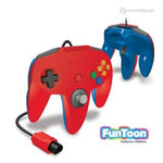 N64 Controller Hyperkin Captain Premium Funtoon Hero Red ACN New