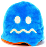 Pac Man Orange Ghost Plush (Clyde) Reversible Plush New