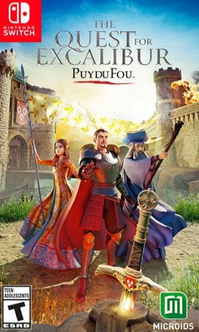 Quest For Excalibur Puy Du Fou Switch Used