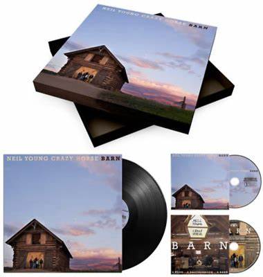 Neil Young & Crazy Horse - Barn (Deluxe Edition 6 Photographs cd blu ray) Vinyl New