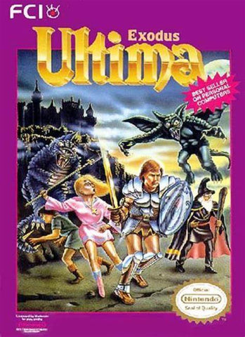 Ultima Exodus NES Used Cartridge Only