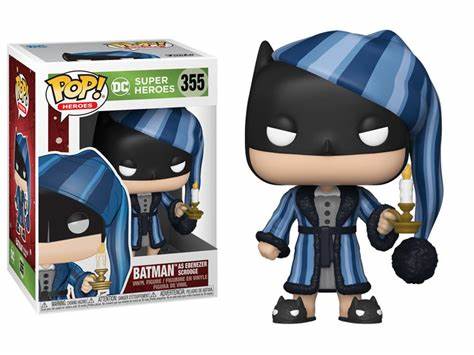 Funko Pop DC Heroes Holiday Batman As Ebeneezer Scrooge New
