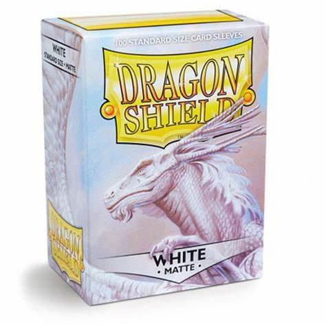 Dragon Shield Sleeves Matte White