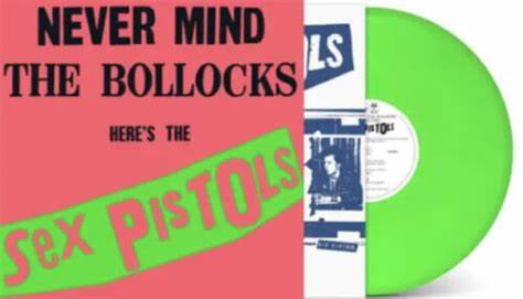 Sex Pistols - Never Mind The Bollocks Heres The Sex Pistols (Neon Green) Vinyl New