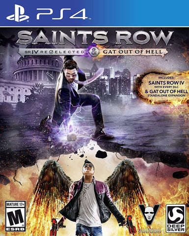 Saints Row IV Re Elected & Gat Out Of Hell PS4 Used