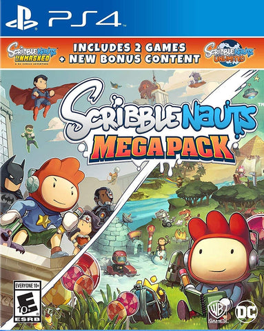 Scribblenauts Mega Pack PS4 New