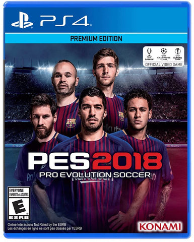 Pro Evolution Soccer 2018 PS4 Used