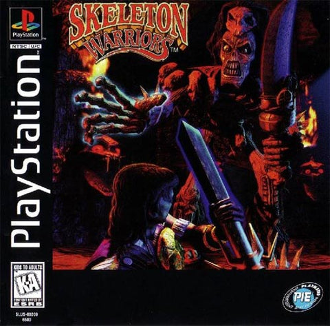 Skeleton Warriors Jewel Case PS1 Used