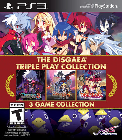 Disgaea Triple Play Collection PS3 New