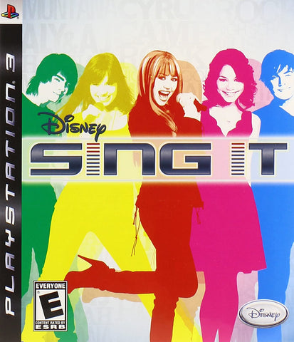 Disney Sing It Mic Required PS3 Used