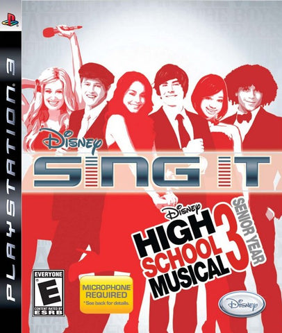 Disney Sing It Hsm3 Senior Year Mic Requied PS3 Used
