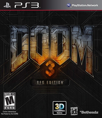 Doom 3 Bfg Edition PS3 Used