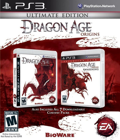 Dragon Age Origins Ultimate Edition PS3 Used