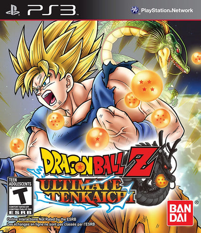 Dragon Ball Z Ultimate Tenkaichi PS3 Used