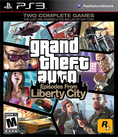 Grand Theft Auto Episodes From Liberty City PS3 Used