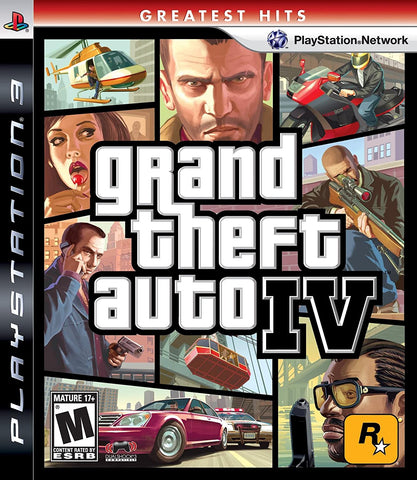 Grand Theft Auto IV PS3 Used