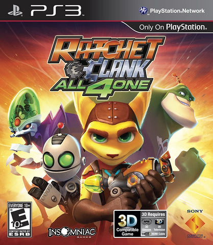 Ratchet & Clank All 4 One PS3 Used