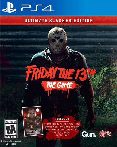 Friday The 13Th The Game Ultimate Slasher Edition PS4 New