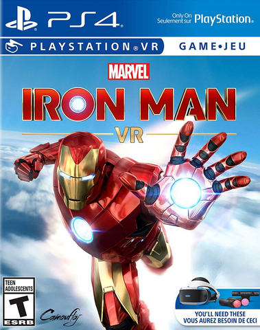 Iron Man VR Required PS4 Used