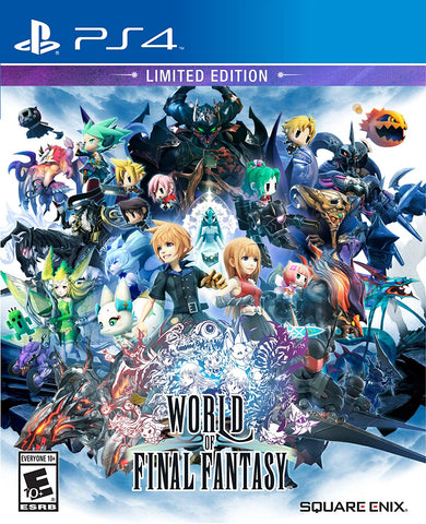 World Of Final Fantasy Limited Edition PS4 New