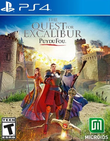 Quest For Excalibur Puy Du Fou PS4 Used