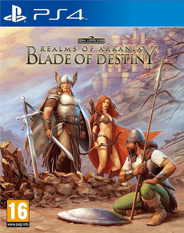 Realms Of Arkania Blades Of Destiny Import PS4 New