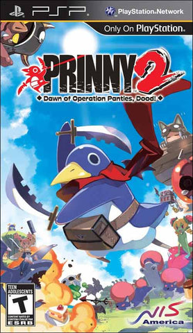 Prinny 2 Dawn Of Operation Panties Dood PSP Disc Only Used