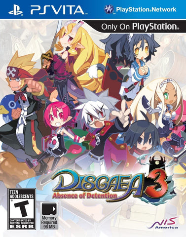 Disgaea 3 Absence Of Detention PS Vita Used Cartridge Only