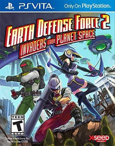 Earth Defense Force 2 Invaders From Planet Space PS Vita New